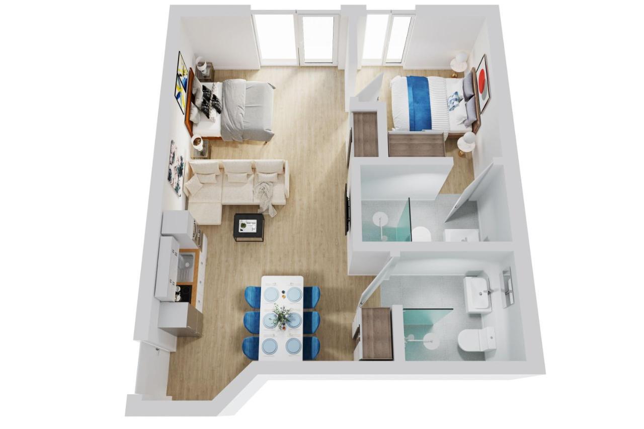 Smart Resorts Haus Azur Ferienwohnung 801 Винтерберг Экстерьер фото
